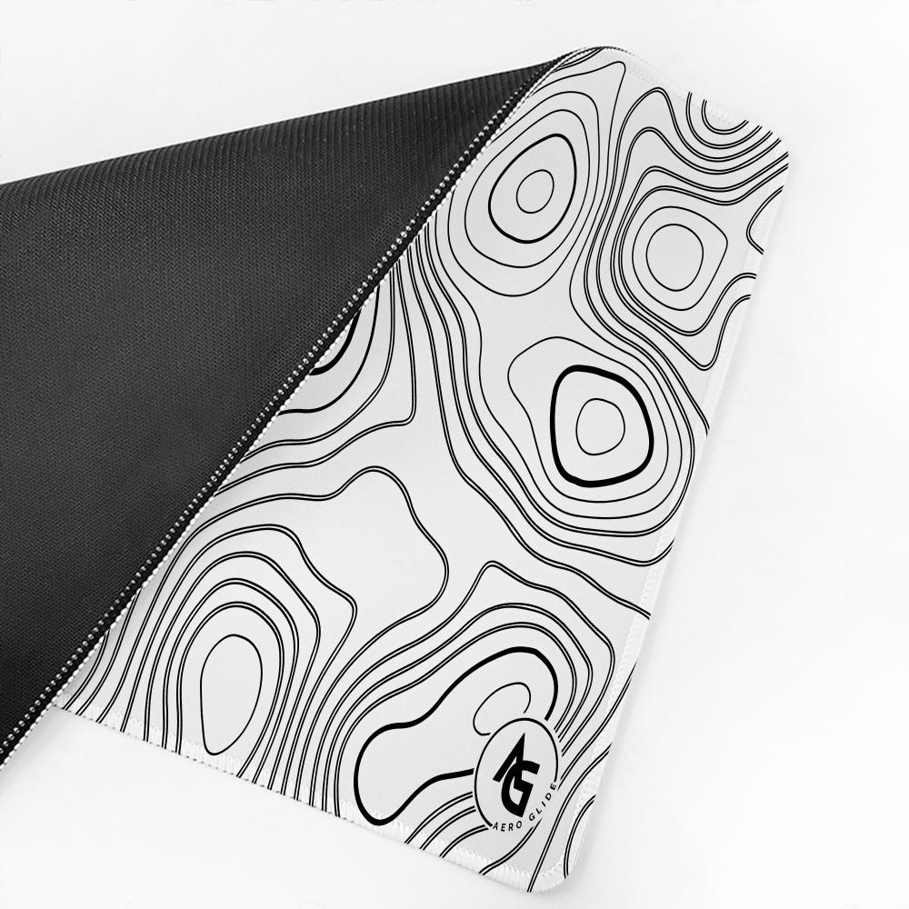 PRE ORDER: Air Gaming™ White Topo Mouse Pad